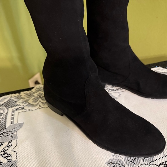 Stuart Weitzman Women's Black Over-the-Knee Boots - Picture 6 of 17